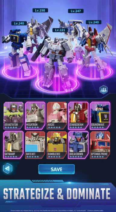 变形金刚永恒之战手游 v1.0.10 安卓版 2