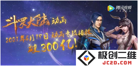 《斗罗大陆》播放量超300亿，人气国漫成功案例或有复制可能