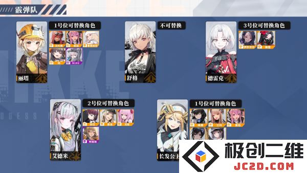 NIKKE胜利女神阵容搭配