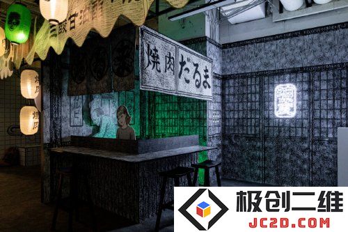 伊藤润二试胆大会快闪新店开业 动画原稿首次亮相：惊悚作品再现！ 粉丝狂欢