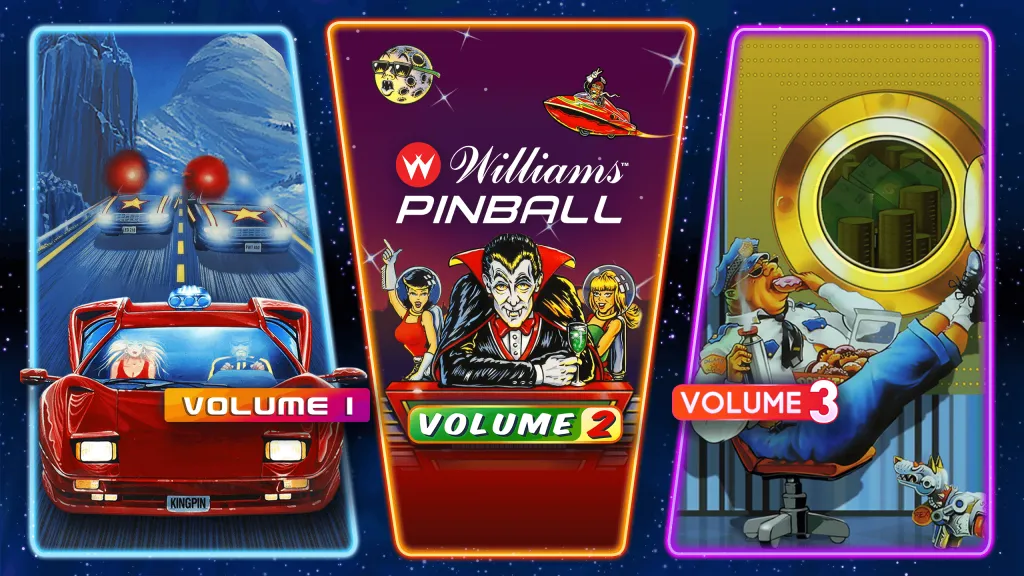 《Pinball FX VR》带来九款怀旧 Williams 弹珠台新作，下月更将联动《古墓丽影》带来新体验