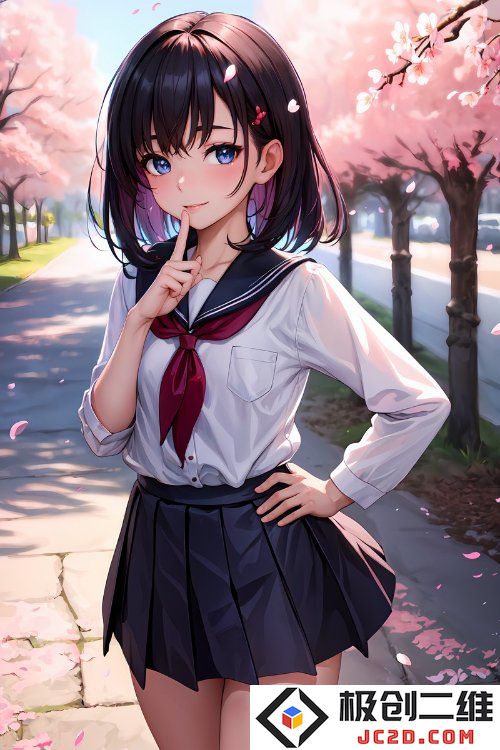 动漫美图杂赏：JK装 OL制服 干练剪裁展现极致的曼妙曲线：引领时尚潮流的视觉盛宴？ 迷人的制服魅力