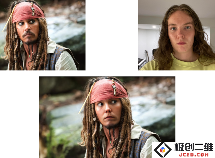 AKOOL评测：如何通过换脸技术化身为海盗传奇角色杰克·斯帕罗
