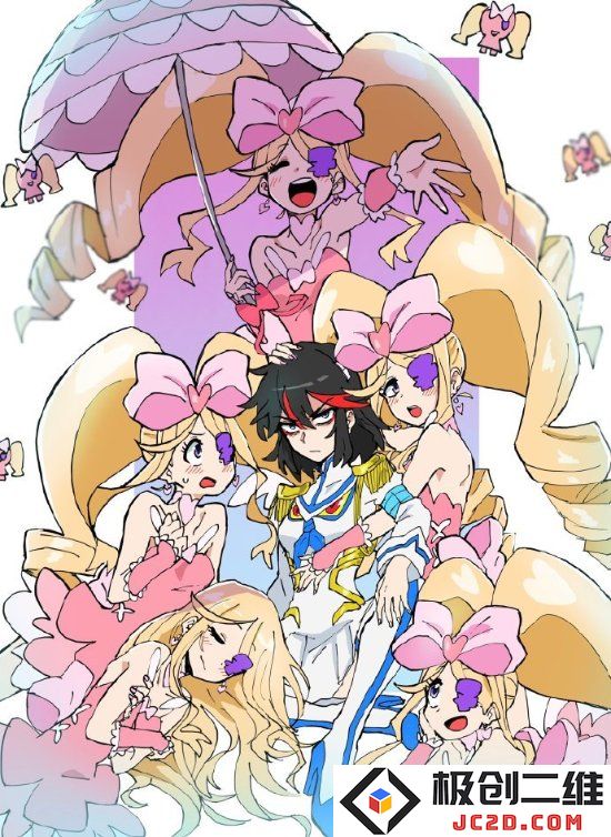 推主自制《斩服少女》同人手绘：所有角色都与衣服有仇，竟然这样演绎？让人捧腹