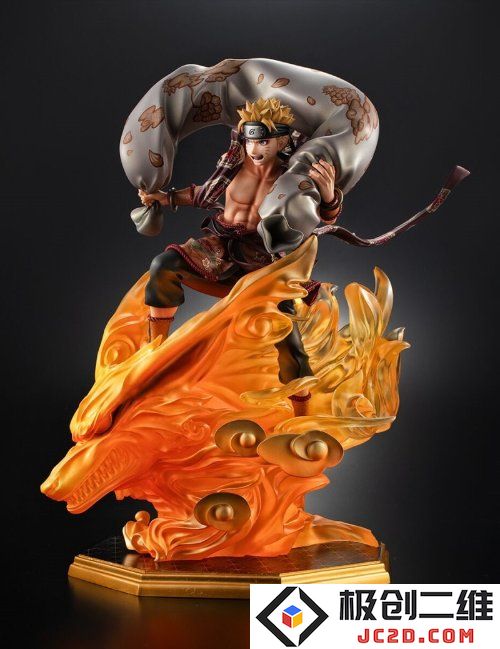 Precious G.E.M.《火影忍者疾风传》漩涡鸣人风神雕像 九喇嘛云雾华丽夺目：成为背影缅怀的先锋！你准备好了吗？
