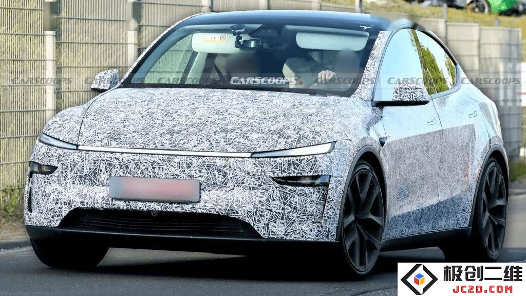 特斯拉全新Model Y Performance赛道表现测试，探索性能升级的新细节！