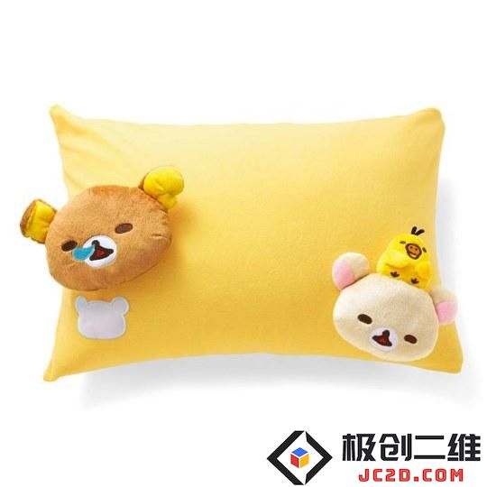 小熊黏两边超安全！轻松熊推出联动枕头套：安全舒适，让你每晚都能做个好梦