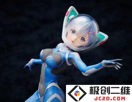 《Re:从零开始的异世界生活》雷姆太空服手办 紧身太空装展曼妙身姿：宇宙魅力从未如此诱人！