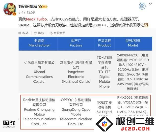真我Neo7 Turbo震撼登场！期待在5月29日共同见证“强悍小透明”性能的极致释放