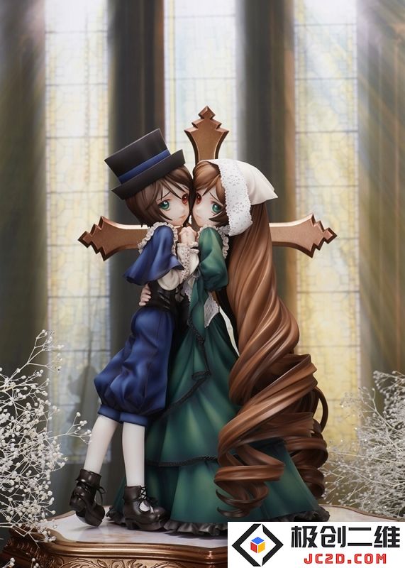 《蔷薇少女》翠星石&苍星石 完成品手办开始预约：让人心动的精美之作，值得收藏的珍品