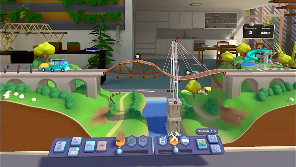 探索虚拟世界中的创造力与挑战：Bridge Constructor VR 版的桥梁建造乐趣