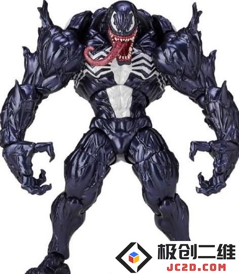 漫威大反派来袭！海洋堂毒液figure手办将开订：热血狂潮，惊喜连连！