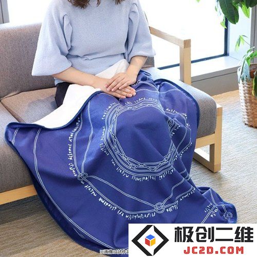 《钢之炼金术师》炼成阵毛毯 即刻重现经典炼成：颠覆你的家居生活体验，让热血永恒！