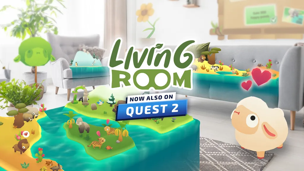 混合现实动物驯养模拟游戏《Living Room》最近增加了对Quest 2的全面支持和优化