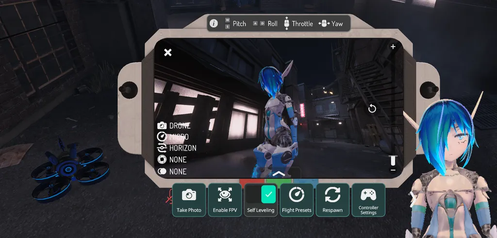 VRChat 正在开展测试无人机、轨道摄像机以及桌面摄像头功能的全新模式