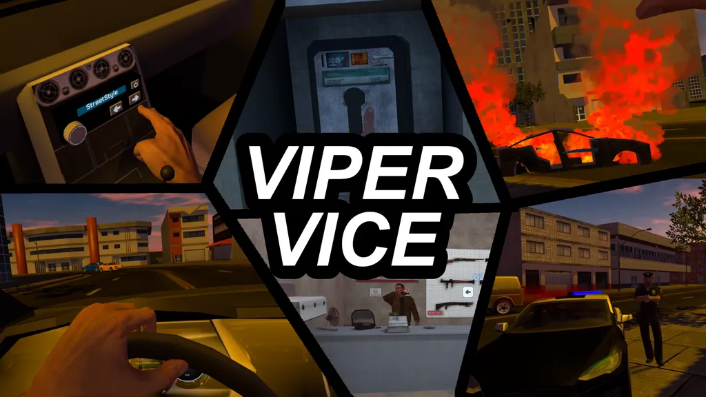 《Viper Vice》：在Quest平台上全新开放世界VR游戏，延续了《侠盗猎车手》系列的传奇魅力与动作体验