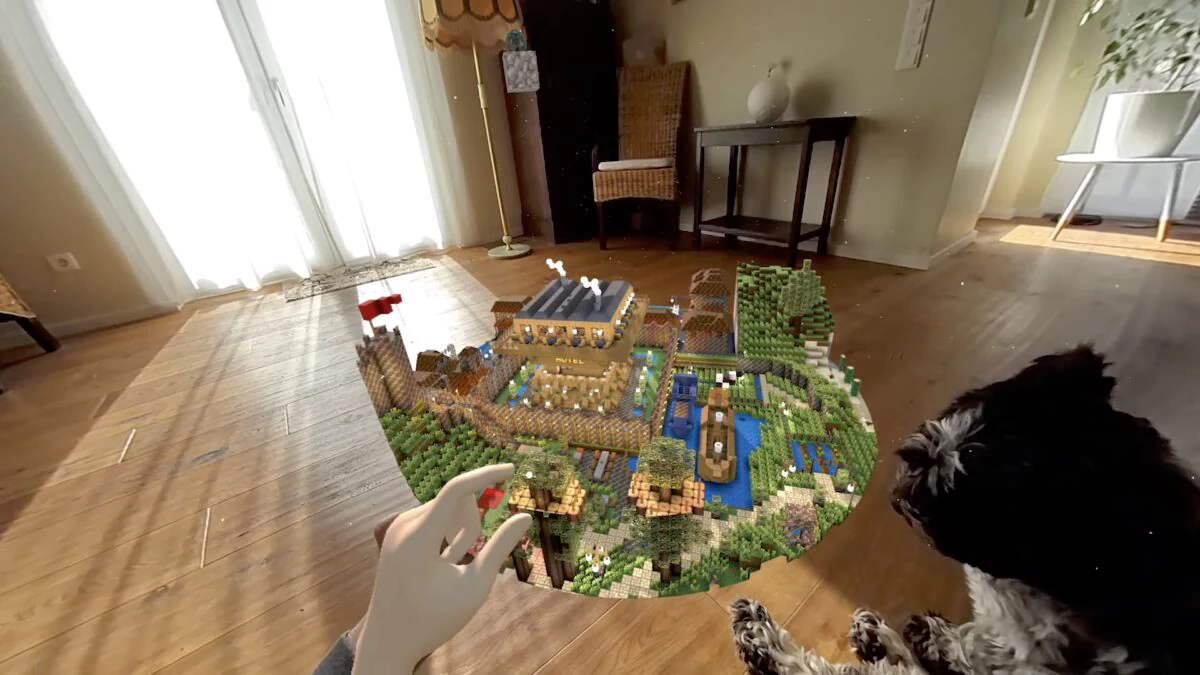 《Discovery 2》Minecraft 的混合现实元宇宙克隆版本探索与体验
