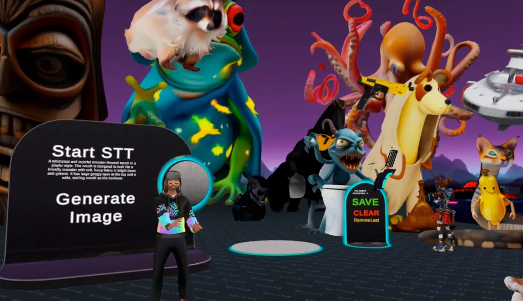 Banter在SideQuest发布创新AI工具，助力用户通过语音生成3D物体，开启虚拟创作新纪元
