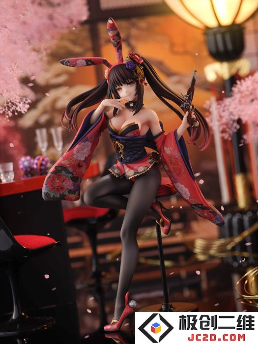 《约会大作战V》时崎狂三-和服兔女郎-手办开始预约
