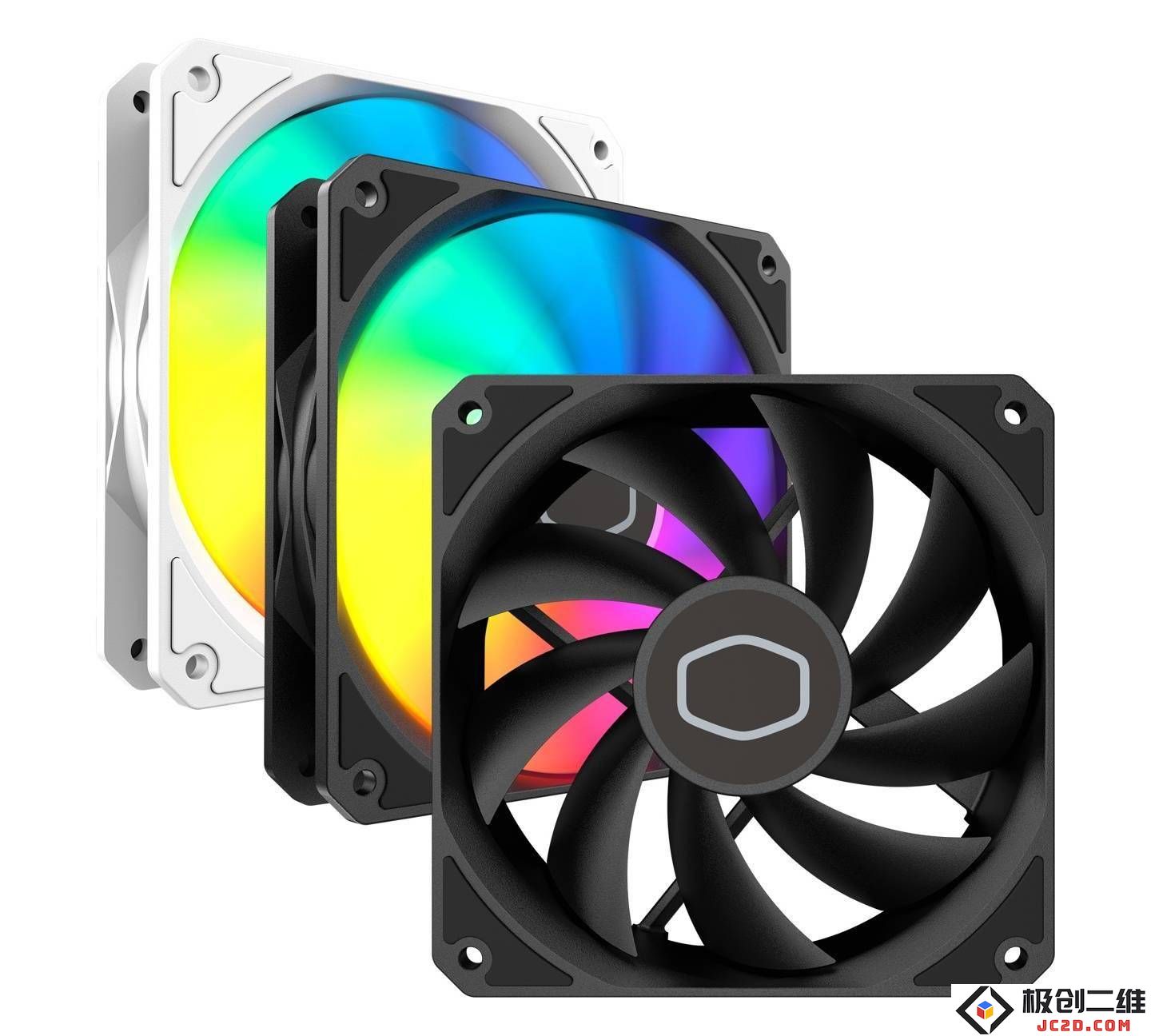 酷冷至尊全新MasterFan MF 120 Lite风扇发布，三种颜色助力高性价比装机首选