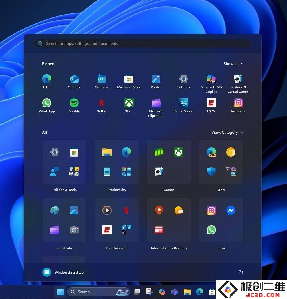 Windows 11全新开始菜单改版：引入单栏布局，用户可自主关闭推荐内容选项