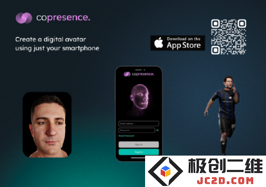 Copresence 宣布其 3D 虚拟化身解决方案在技术研发领域取得重要突破和进展