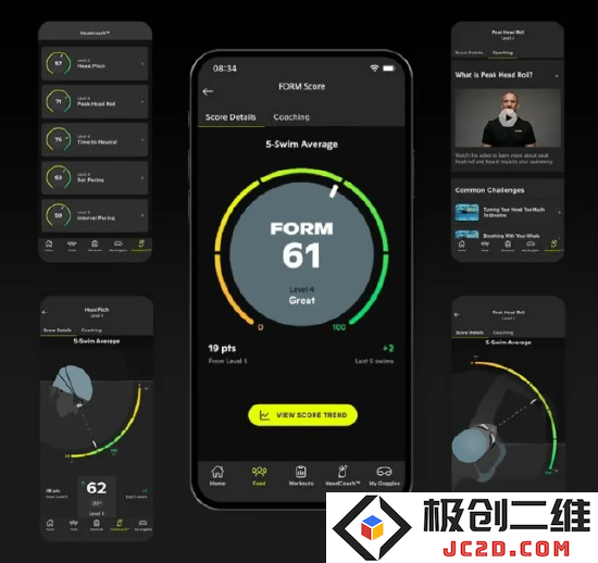 FORM 推出基于增强现实技术的实时视觉数字游泳教练，提升泳者训练效果