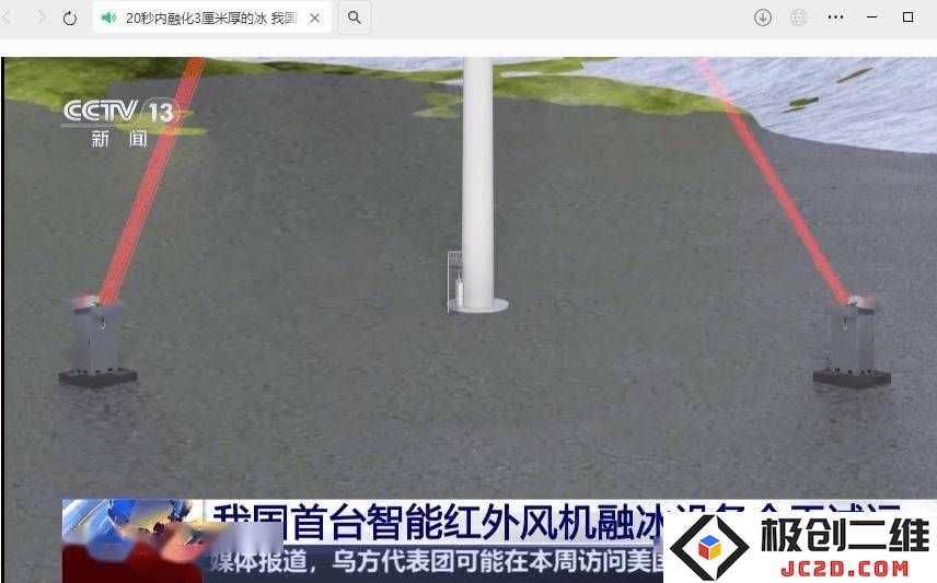 我国首台智能红外融冰设备成功试运，20秒即可高效融化3厘米厚冰层的创新科技成果！