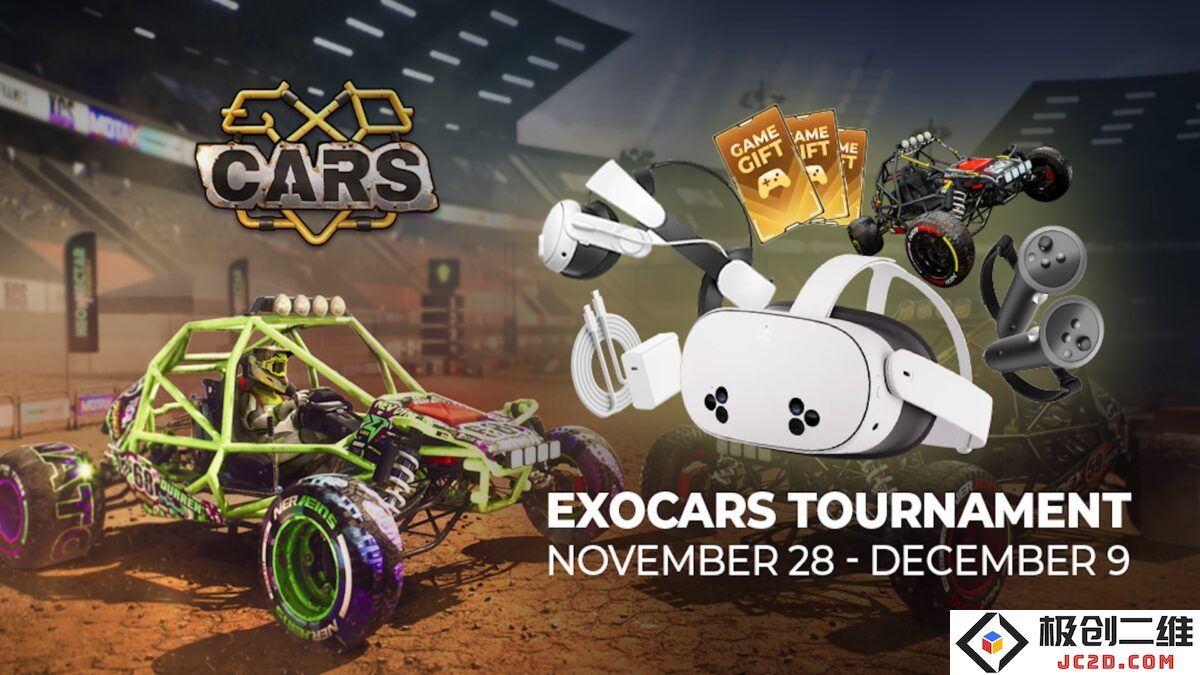 VR 赛车手 EXOCars 正在举行激动人心的锦标赛，丰厚奖品为全新 Quest 3S 头显
