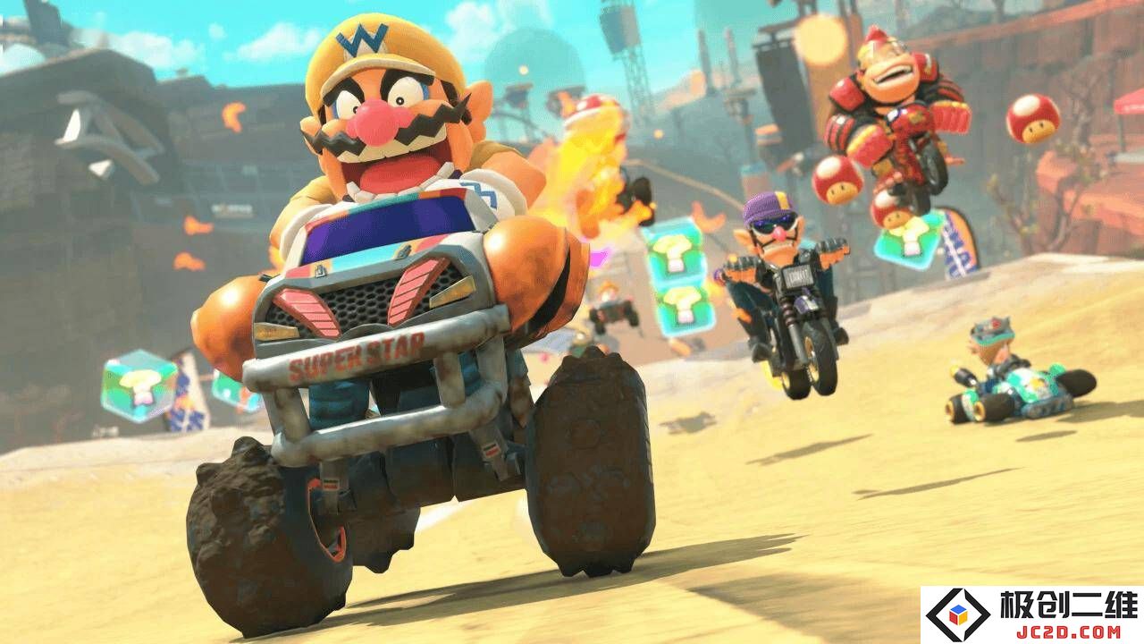 Switch 2首批游戏容量揭晓：《马力欧卡丁车》占据首位，最大体积达23.4GB