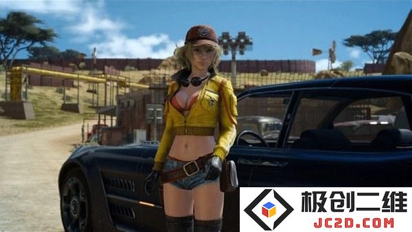 人间胸器！《最终幻想15》曝“修车女”手办图：迷人身姿惹人怜，让人心动不已