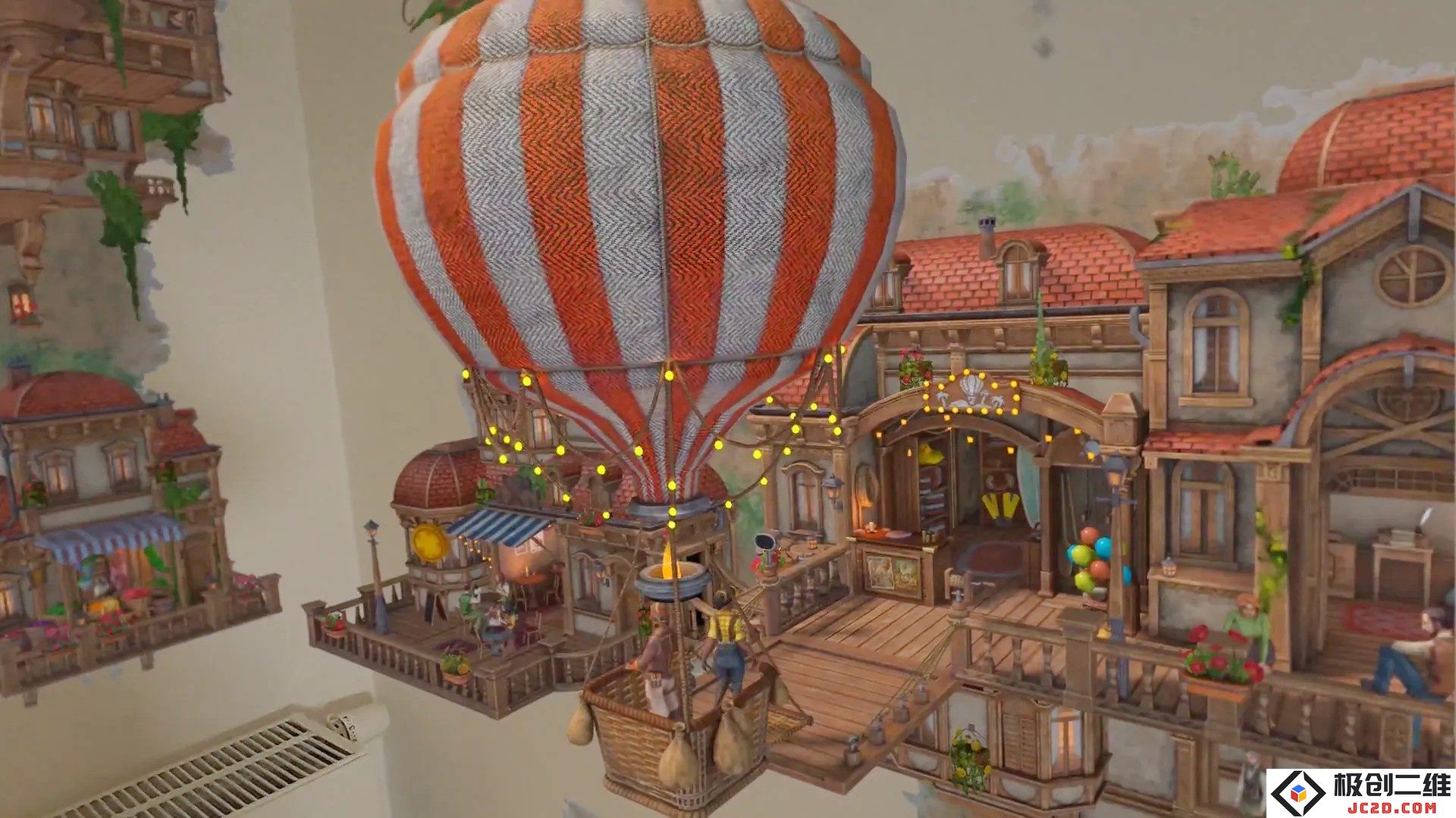 《Wall Town Wonders》——一款引人注目的MR混合现实城市建设游戏，定于下周登陆 Quest 3 平台