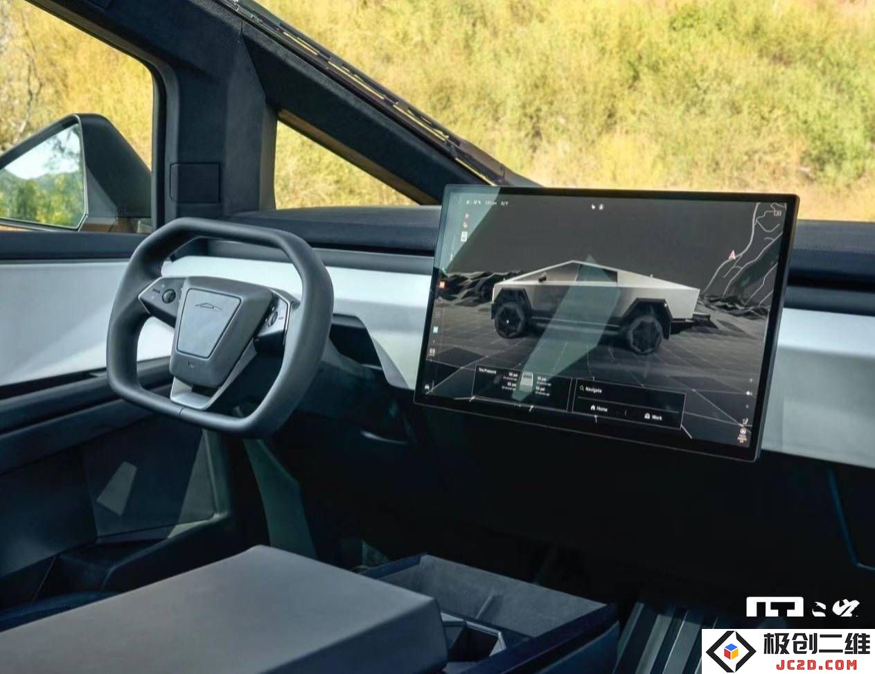 特斯拉Cybertruck线控转向系统再度升级，驾驶感受更加贴近真实道路行驶条件