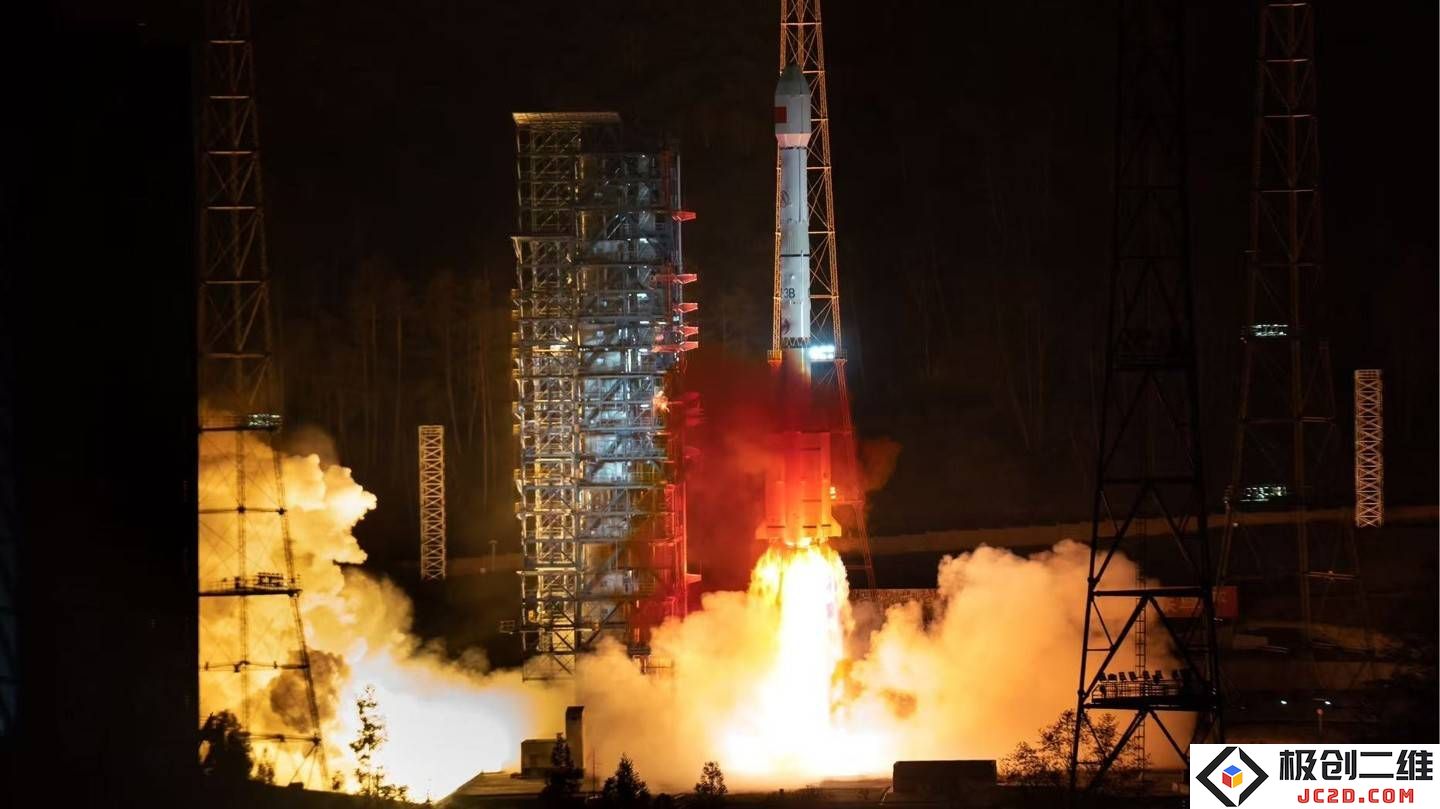 天链二号04星成功发射，长征三号乙火箭再创航天辉煌新篇章！